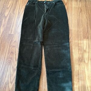 Lauren Ralph Lauren Corduroy Pants - women green